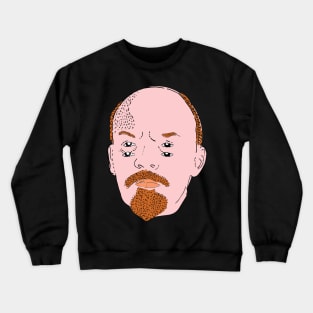 Vladimir Lenin with four eyes ... Crewneck Sweatshirt